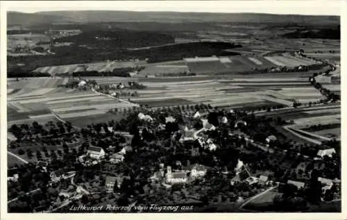 Ak Peterzell Sankt Georgen im Schwarzwald, Fliegeraufnahme