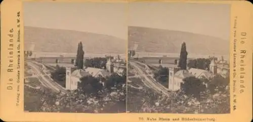 Stereo Foto Rüdesheim am Rhein, Burg