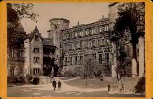 Foto Heidelberg am Neckar,  Schlosshof