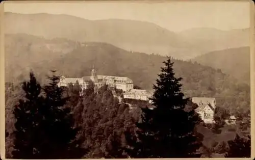 Foto Schwarzburg in Thüringen, Gesamtansicht, Schloss