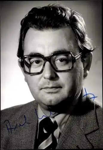Autogramm Dr. Axel Wernitz, Mitglied des Bundestags, Portrait