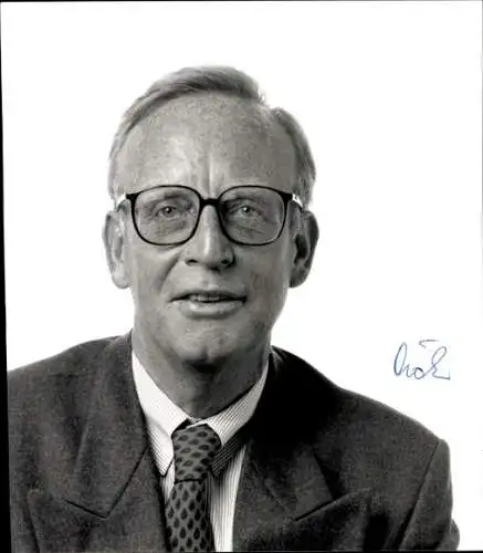 Foto Politiker Peter Holz, Autogramm
