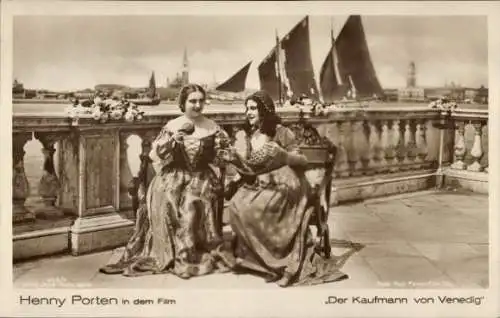 Ak Schauspielerin Henny Porten, in dem Film Der Kaufmann von Venedig, Ross Verlag