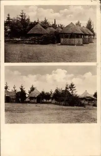 Ak Ahrensdorf Templin in der Uckermark, Neu-Afrika, Besitzer und Erbauer Robert Preußner