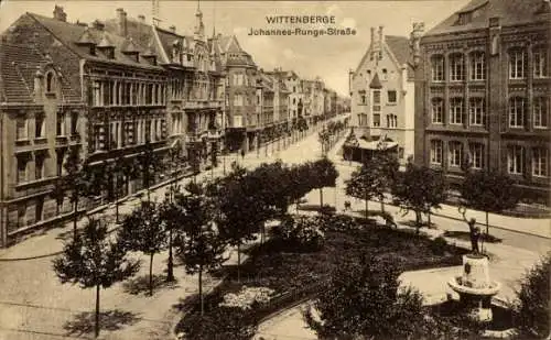 Ak Wittenberge an der Elbe Prignitz, Johannes Runge Straße