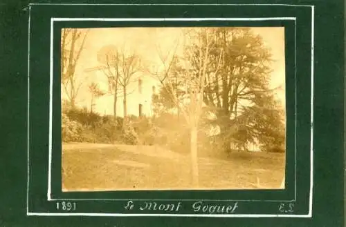 Foto Nantes Loire Atlantique, Le Mont Goguet, 1891