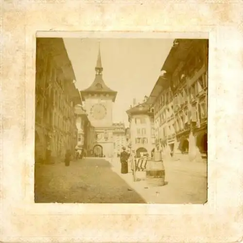 Foto Bern Stadt Schweiz, Zytglogge, Glockenturm