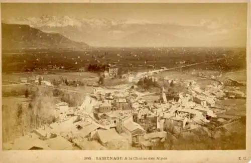 Foto Sassenage Isère, la Chaine des Alpes