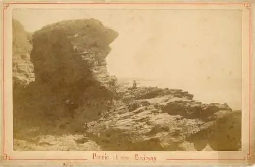 Foto Pornic Loire Atlantique, Teilansicht mit Umgebung, Felsen