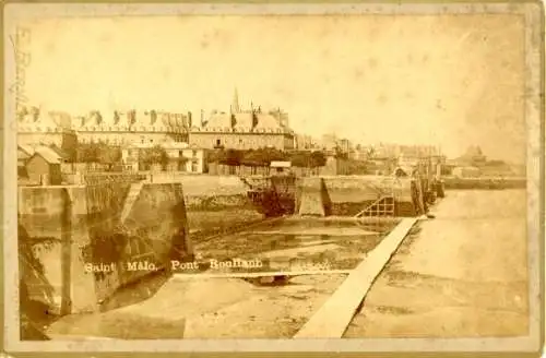 Foto Saint Malo Ille et Vilaine Bretagne, Pont Roulant