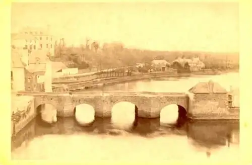 Foto Auray Morbihan, Teilansicht, Brücke