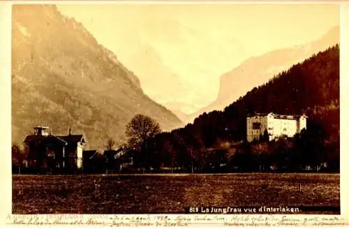 Foto Interlaken Kanton Bern Schweiz, Jungfrau