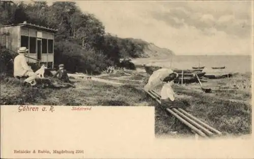 Ak Ostseebad Göhren auf Rügen, Südstrand