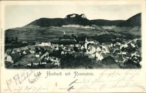 Ak Heubach in Württemberg, Rosenstein