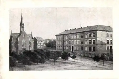 Ak Darmstadt in Hessen, Hundertjahrfeier der Ludwigs-Oberschule 1826-1926, Technische Universität