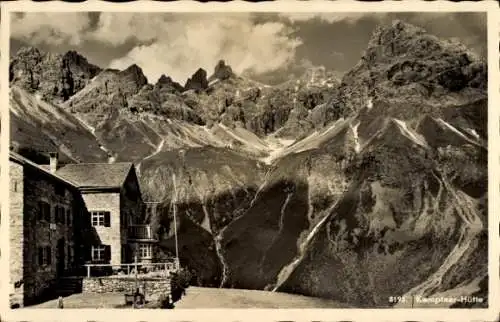 Ak Oberstdorf im Oberallgäu, Kemptner Hütte