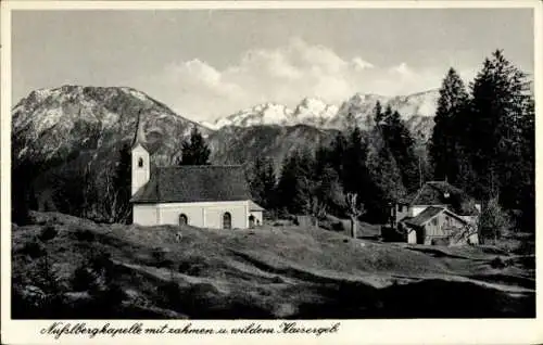 Ak Kiefersfelden Oberbayern, Nußlberg, Nusslberg, Kapelle