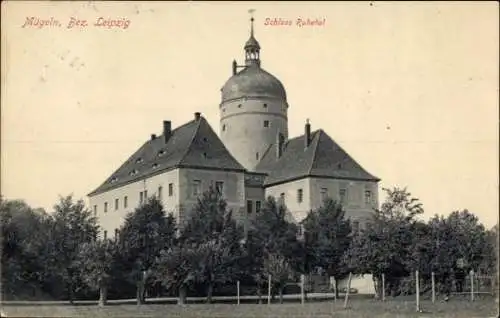 Ak Mügeln (Bezirk Leipzig) Sachsen,  Schloss Ruhetal