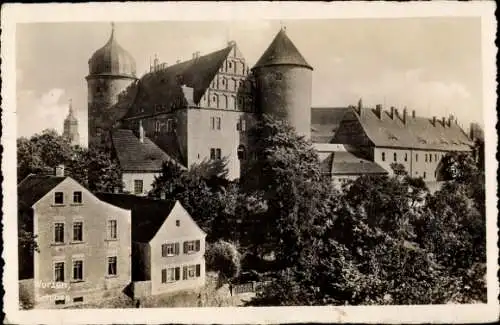 Ak Wurzen in Sachsen,  Schloss