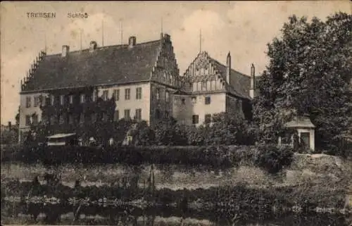 Ak Trebsen an der Mulde Sachsen,  Schloss