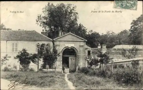 Ak Noisy le Roi Yvelines, Porte de la Foret de Marly