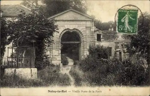 Ak Noisy le Roi Yvelines, Vieille Porte de la Foret