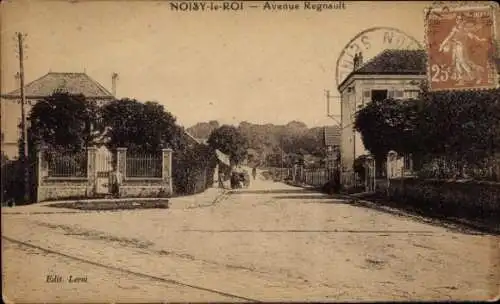 Ak Noisy le Roi Yvelines, Avenue Regnault