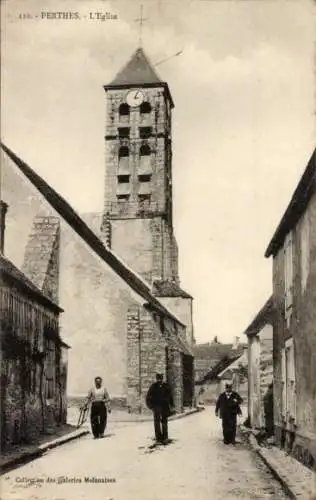 Ak Perthes Seine et Marne, Kirche