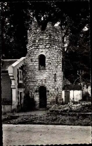 Ak Ozoir la Ferrière Seine et Marne, Chateau de la Doutre, Turm