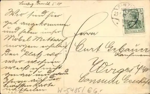 Ak Sinzig am Rhein, Gesamtansicht