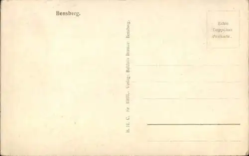 Ak Bensberg Bergisch Gladbach, Totalansicht