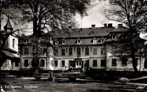 Ak Bad Neuhaus Bad Neustadt an der Saale Unterfranken, Schlosshotel