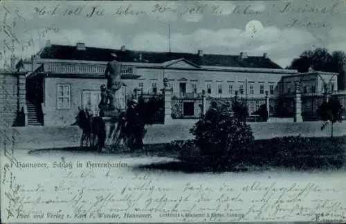 Ak Herrenhausen Hannover in Niedersachsen, Schloss