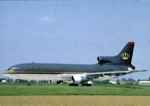 Ak Passagierflugzeug, Royal Jordanian, Lockheed Tristar 500 JY-AGD