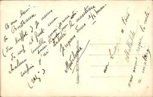 Ak Paquebot Massilia, Compagnie de Navigation Sud-Atlantique