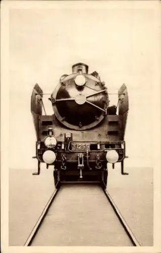 Ak Chemin de fer du Nord, Locomotive Pacific, Französische Eisenbahn, 3 1255