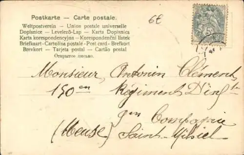 Präge Stoff Ak Zwei Damen in Trachten, Dirndl, Hüte