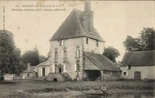 Ak Boissy le Sec Essonne, Pavillon de Sorel, cote Sud