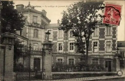 Ak Chartres Eure et Loir, Le college de jeunes filles