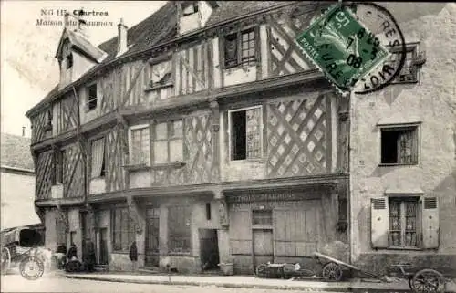 Ak Chartres Eure et Loir, Maison du Saumon