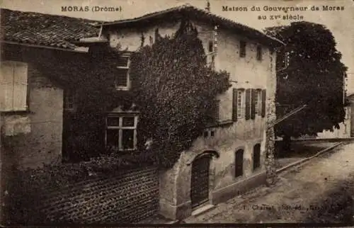 Ak Moras Isère, Maison du Gouverneur de Moras au XVe siecle