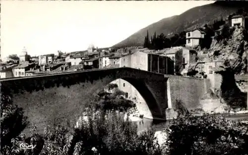 Ak Nyons Drome, Le Pont Romain sur L'Aygues