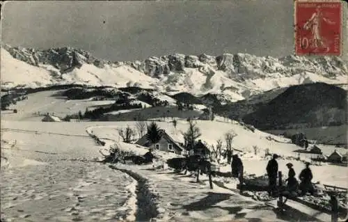 Ak Romans sur Isère Drôme?, Panorama, Winter