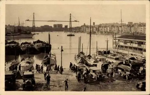 Ak Marseille Bouches du Rhône, Hafen