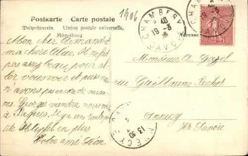 Ak Obernai Oberehnheim Elsass Bas Rhin, Schäferhof