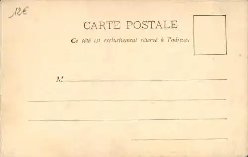 Ak Dinan Côtes d’Armor, Alte Häuser an der Rue du Jerzual