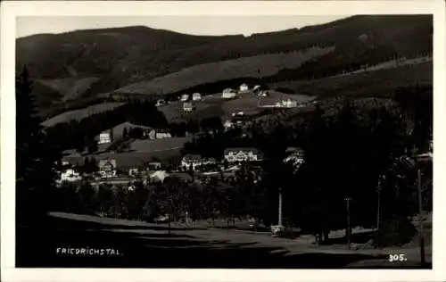 Foto Ak Bedřichov Friedrichstal Spindleruv Mlýn Spindlermühle Riesengebirge, Gesamtansicht