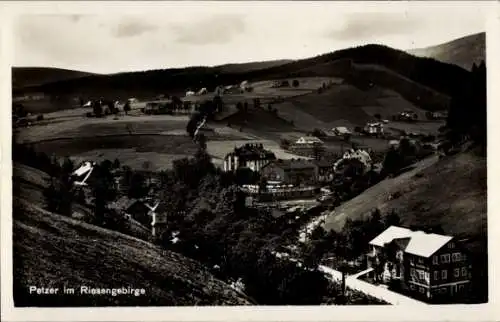 Ak Pec pod Sněžkou Petzer Riesengebirge Region Königgrätz, Panorama