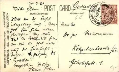 Ak Wales, Menai Straits Cadant Bridge