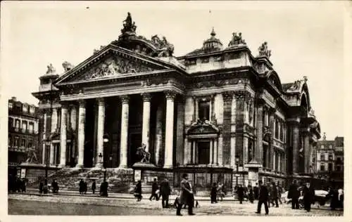 CPA Bruxelles Bruxelles, La Bourse de Commerce